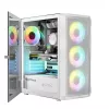 Κουτί υπολογιστή Logic PORTOS ARGB MINIDI USB 3.0 Λευκό