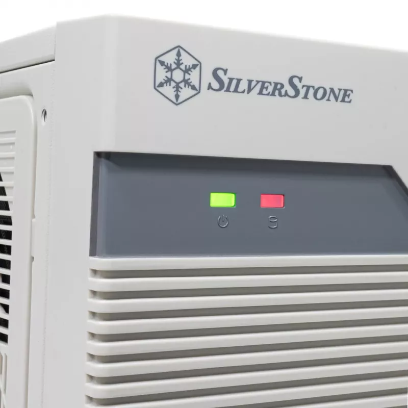Silverstone SST-FLP01W Κουτί Υπολογιστή HTPC Λευκό