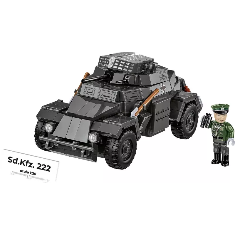 Cobi Blocks Sd.Kfz 222 κιτ μοντελισμού COBI-2657 — 502 τουβλάκια