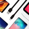 Καλώδιο USB-A σε USB-C Green Cell KABGC03 — 0,25 m, μαύρο, 480 Mbit/s
