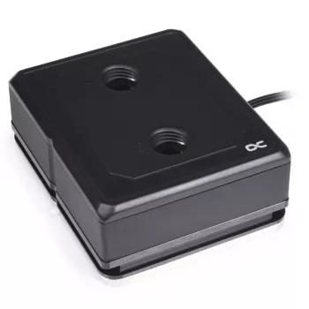 Alphacool Eisblock XPX Pro Aurora 13084 ψύκτρα επεξεργαστή, ολόκληρη από ορείχαλκο, ψηφιακό RGB, μαύρο