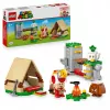 Παιχνίδι κατασκευής LEGO Captain Toads Camp σετ 72040 με διαδραστικές λειτουργίες Super Mario