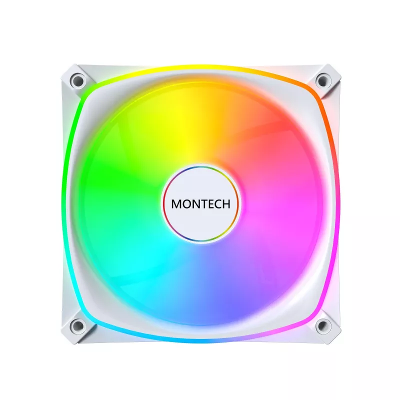 MONTECH RX120 PRO λευκό 120mm ARGB ανεμιστήρας κουτιού