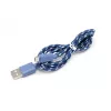 Sbox USB-1031BL USB->Micro USB 1M μπλε