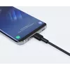 AUKEY CB-CD30 καλώδιο USB-A σε USB-C 0,9 m, πλεκτό νάιλον, 60W PD, 3A, μαύρο