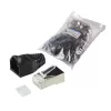 Συνδετήρας καλωδίων RJ45 LogiLink MP0022 Μαύρο Διαφανές