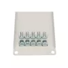 Τυφλό πάνελ rack Extralink Front Blank Panel 2U 19 inch γκρι, 2U, 19 inch, γκρι