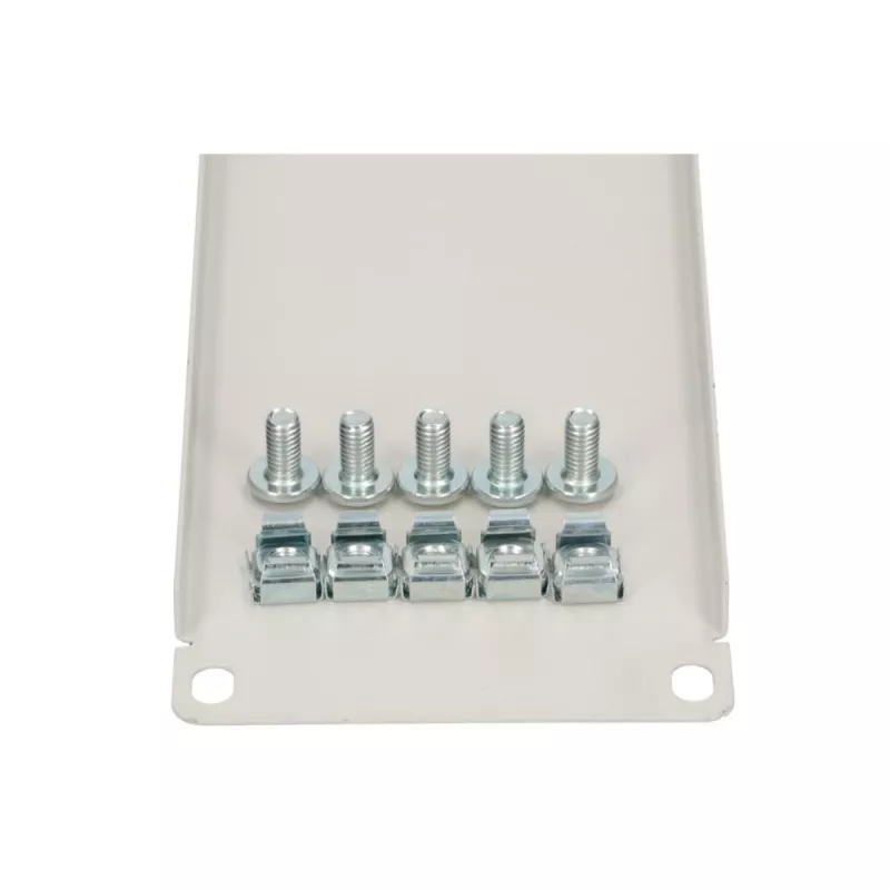 Τυφλό πάνελ rack Extralink Front Blank Panel 2U 19 inch γκρι, 2U, 19 inch, γκρι