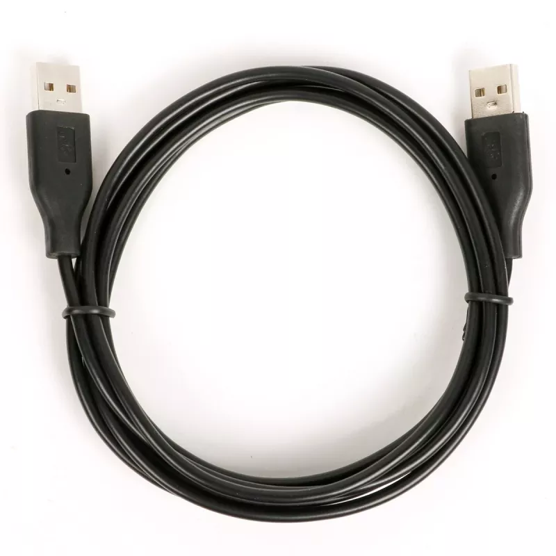Καλώδιο USB AM-AM 1.8 μαύρο
