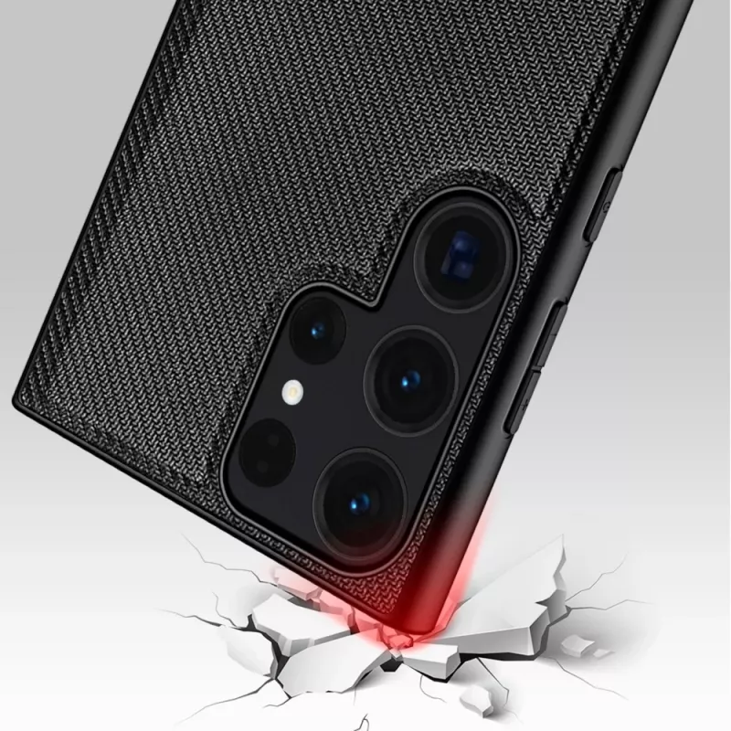 StyleShell NYLO, θήκη κινητού μαύρο, Samsung Galaxy S24 Ultra
