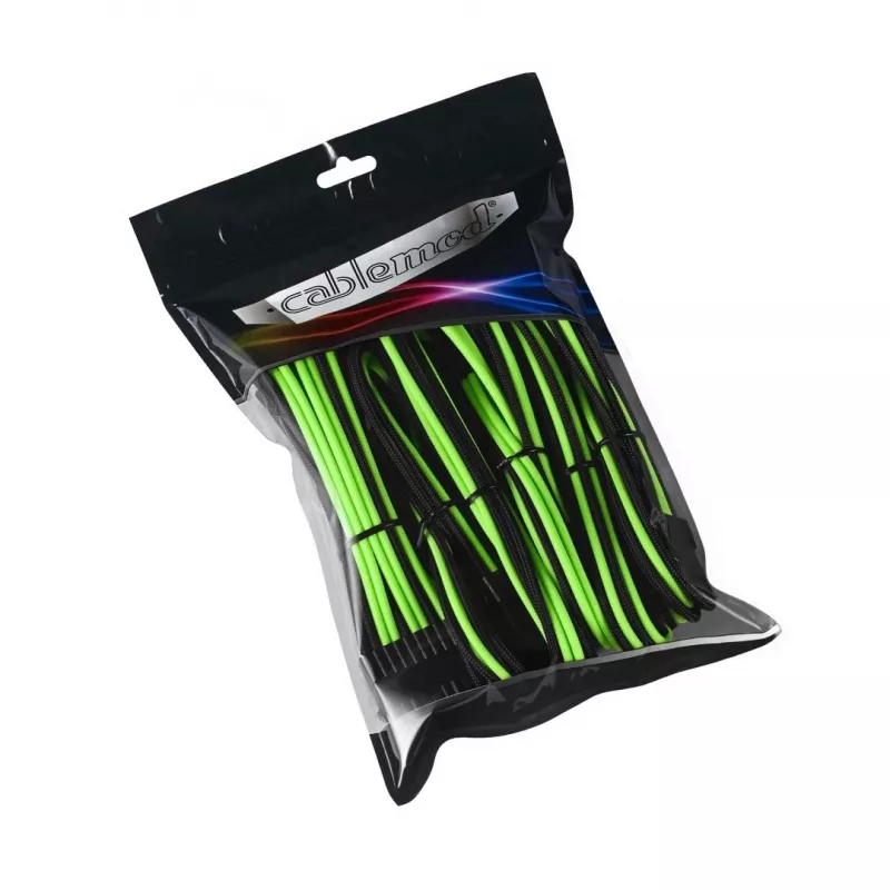 Εσωτερικό καλώδιο τροφοδοσίας CableMod CM-PCAB-BKIT-NKKLG-3PK-R μαύρο πράσινο