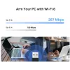 Mercusys MA14N AX3000 Nano προσαρμογέας Wi-Fi USB, έως 287 Mbps