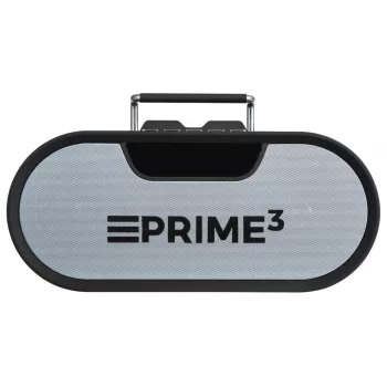 Φορητό ραδιόφωνο PRIME3 APR81 — FM, 12 W RMS, MicroSD, μπαταρία 3600 mAh, γκρι