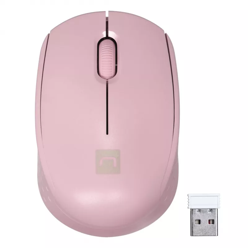 NATEC STORK ποντίκι οικιακής χρήσης αμφίχειρο RF Wireless + USB Type-A οπτικό 1600 DPI