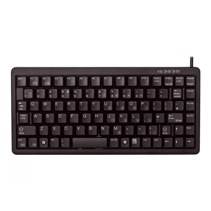 CHERRY G84-4100 Πληκτρολόγιο Universal USB AZERTY Γαλλικά Μαύρο
