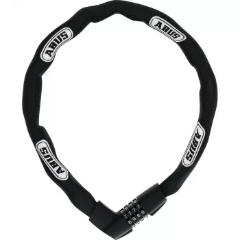 Κλειδαριά αλυσίδας ABUS 48566 Μαύρο Λευκό 850 mm σκληρυμένο ατσάλι