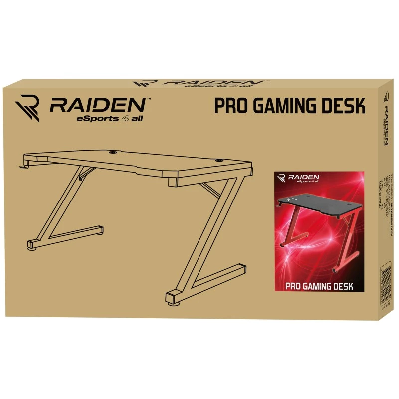 Γραφείο gaming SUBSONIC Raiden Pro SA5593 – Ρυθμιζόμενο καθ' ύψος εργονομικό setup