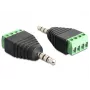 Προσαρμογέας καλωδίου DeLOCK 65453 3,5mm 4pin μαύρο πράσινο