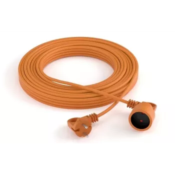Καλώδιο επέκτασης Acar PS-2P 2G1.5 20 m – 2-κλωνο 1,5 mm² καλώδιο εξωτερικού/εσωτερικού χώρου, βύσμα αρσενικό Type-F, ασφάλεια 16 A, πορτοκαλί