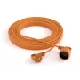 Καλώδιο επέκτασης Acar PS-2P 2G1.5 20 m – 2-κλωνο 1,5 mm² καλώδιο εξωτερικού/εσωτερικού χώρου, βύσμα αρσενικό Type-F, ασφάλεια 16 A, πορτοκαλί