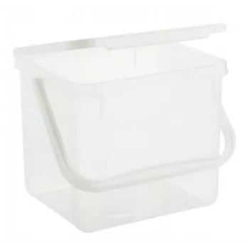 Δοχείο για υγρά καθαρισμού Rotho Basic 4,5 l Μοντέλο 1770201100RP, διαφανές τεχνοπολυμερές με καπάκι και οπή ανάρτησης