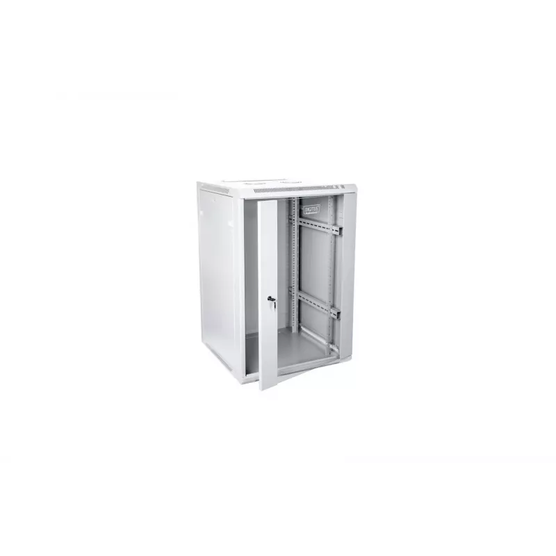 Digitus DN-W19 15U/600 Rackschrank επίτοιχο rack ανοιχτό γκρι