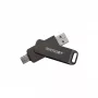 Flashdrive PATRIOT Rage R550 64GB 100 MB/S USB A+C Swivel Design (PE64GR550DSAD) Μαύρο