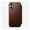 Θήκη folio κινητού Nomad NM014209858 για Apple iPhone 17, 16 cm (6,3 ίντσες), καφέ, 4 θήκες καρτών