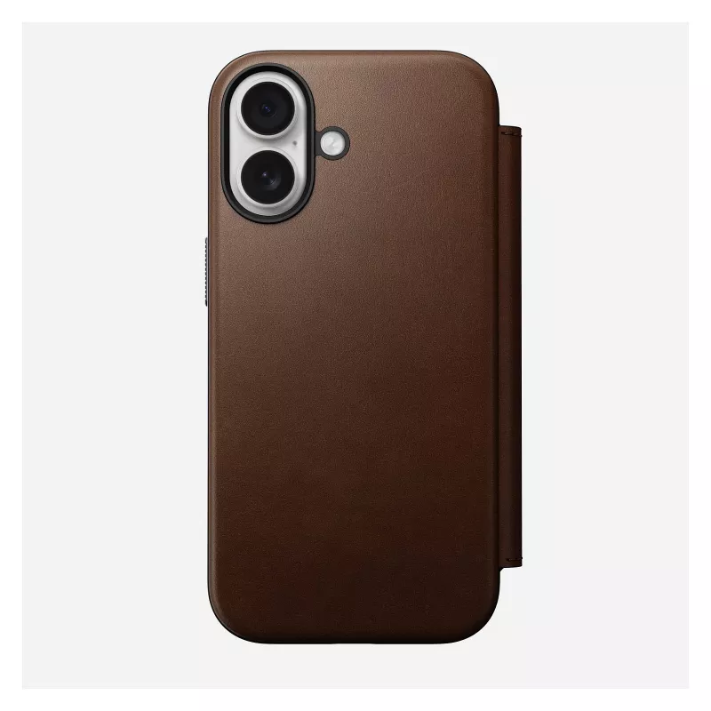 Θήκη folio κινητού Nomad NM014209858 για Apple iPhone 17, 16 cm (6,3 ίντσες), καφέ, 4 θήκες καρτών
