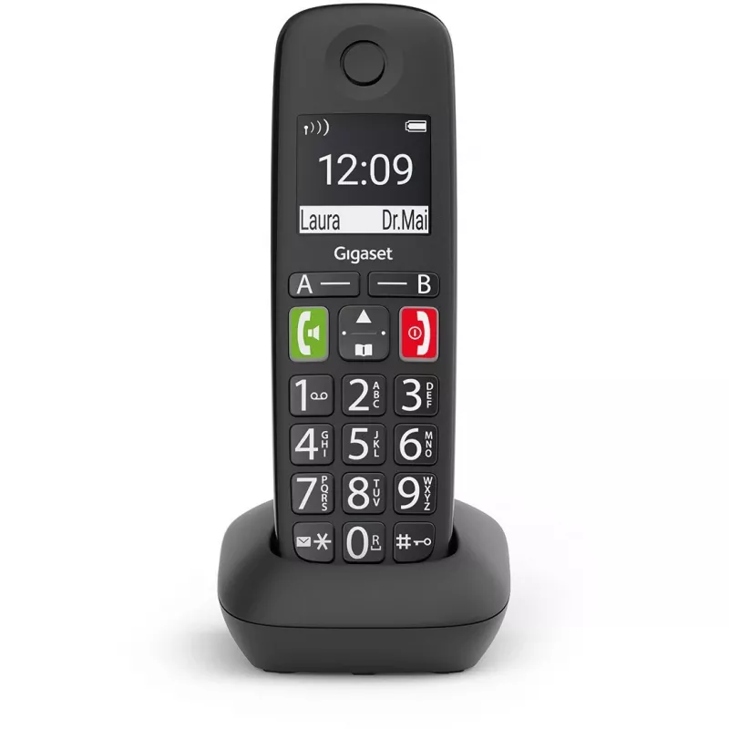 Gigaset Hearing Aid.DECT E290HX μαύρο πρόσθετη συσκευή