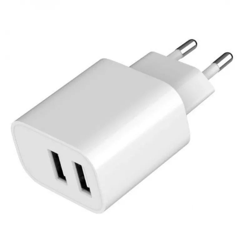Φορτιστής Gembird TA-UC-2A12-01 Indoor AC 2.4A 2 USB Λευκό