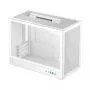 Κουτί υπολογιστή DeepCool CH160 PLUS WH Small Form Factor λευκό, microATX, tempered glass, USB-C