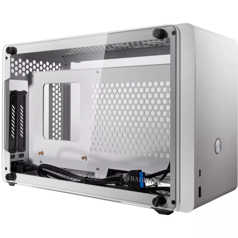 RAIJINTEK Ophion Κουτί Mini-ITX με κρύσταλλο - Λευκό - Κουτί - Mini-ITX