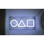 Επιτραπέζιο και κρεμαστό φωτιστικό Paladone LED Neon Light Squid Game Design PP13775SG