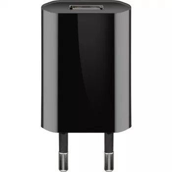 Τροφοδοτικό USB GOOBAY 5 W, 1x USB 2.0, είσοδος 100–240 V, μαύρο