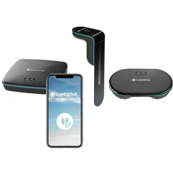 Gardena Set Smart Irrigation Control Sensor: Προγραμματιστής ποτίσματος για έως 6 βαλβίδες (24 V)