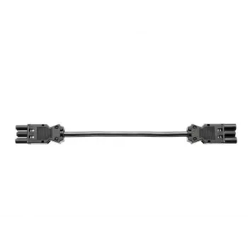Bachmann - Καλώδιο τροφοδοσίας - Wieland GST18/3 (M) - Wieland GST18/3 (F) - 2,0m - Μαύρο (375038)