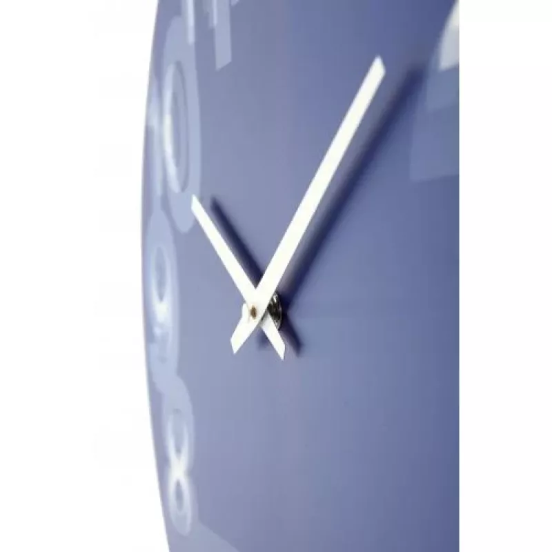 NeXtime Ρολόι 3077bl 3D, Ø39,5 cm, Επιτοίχιο, Μπλε/Λευκό