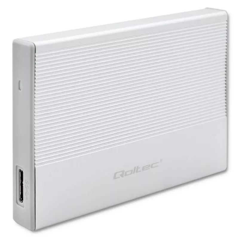 Θήκη για 2,5 ιντσών SATA SSD/HDD QOLTEC 52278 USB 3.0, υποστηρίζει έως 2 TB