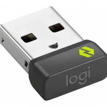 Δέκτης USB Logitech 956-000157 για ποντίκι και πληκτρολόγιο, graphite, 12,8×14,1×7 mm, 0,97 g