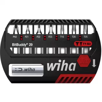 WIHA 42137 - σετ bits BitBuddy, 8 τεμ. μικτά, 29 mm, TY-Bit (42137)