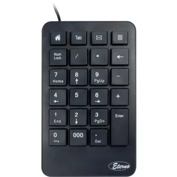 Αριθμητικό πληκτρολόγιο Inter-Tech KB-120 Universal USB μαύρο