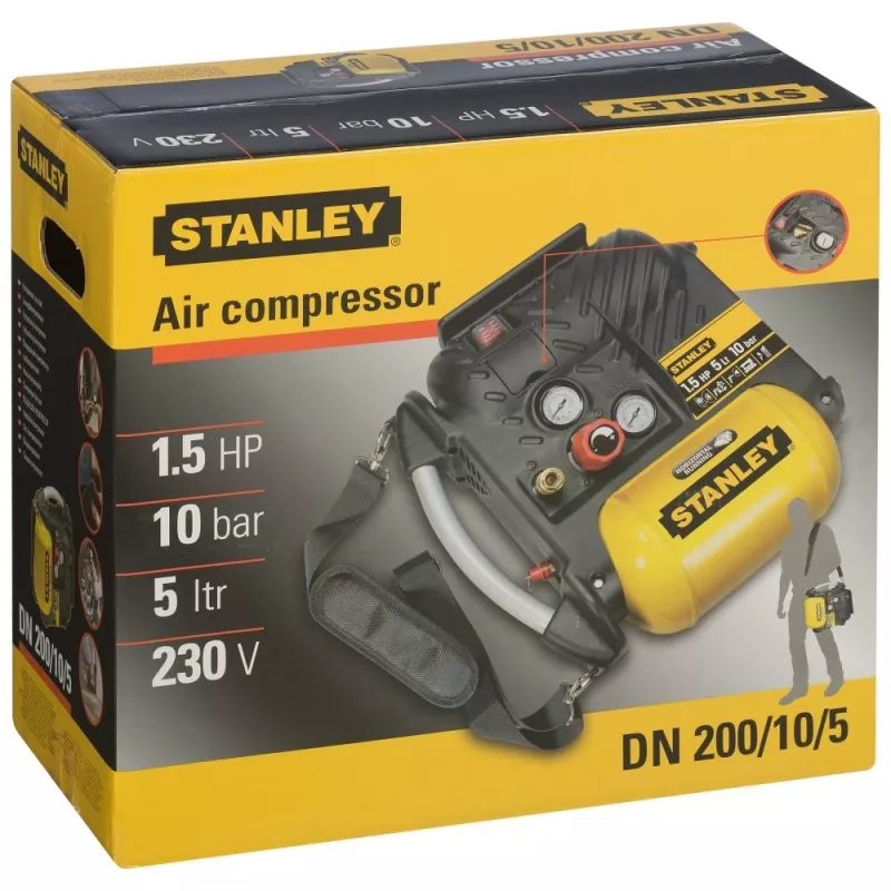 ΑΕΡΟΣΥΜΠΙΕΣΤΗΣ ΧΩΡΙΣ ΛΑΔΙ STANLEY AIR-BOSS