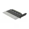 Κάρτα DeLOCK PCI Express x16 σε 5 x εσωτερικές M.2 Key B / SATA