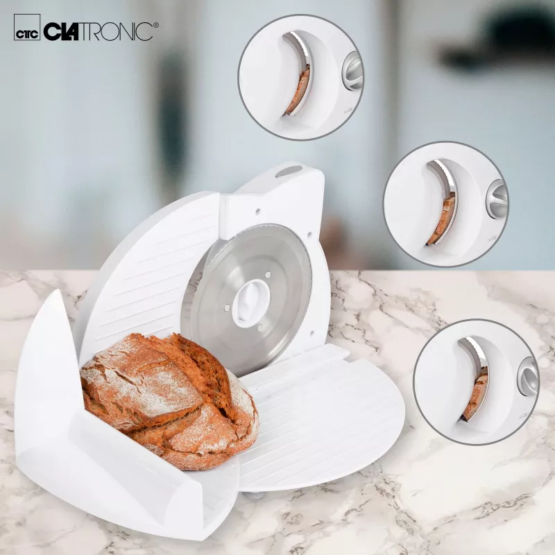 Ηλεκτρικός Κόφτης CLATRONIC AS 2958 — 230 V, λευκός, 230×310×280 mm