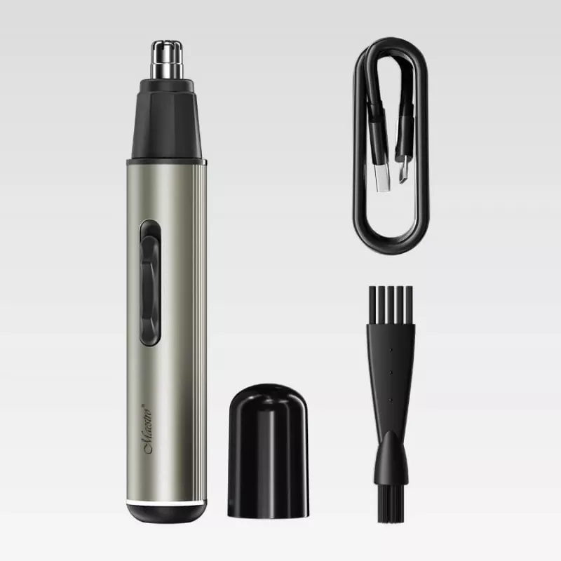 Σετ trimmer 2-in-1 Maestro MR-666 USB — επαναφορτιζόμενο σετ διπλής περιποίησης