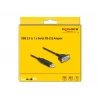 DeLOCK αντάπτορας USB 2.0 σε σειριακό RS-232 50 cm FTDI μαύρο
