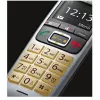 Gigaset E560 τηλέφωνο DECT τηλέφωνο ένδειξη αριθμού μαύρο, ασημί