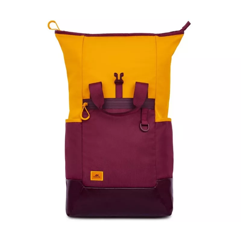 Rivacase Dijon 39,6 cm (15.6) Σακίδιο Πορτοκαλί, Κόκκινο