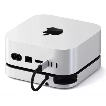 Satechi Laptop-Dock/Port-Replikator ST-GNMMES — ενσύρματο USB 3.2 Gen 2 Type-C Hub, USB-A & SD, ασημί